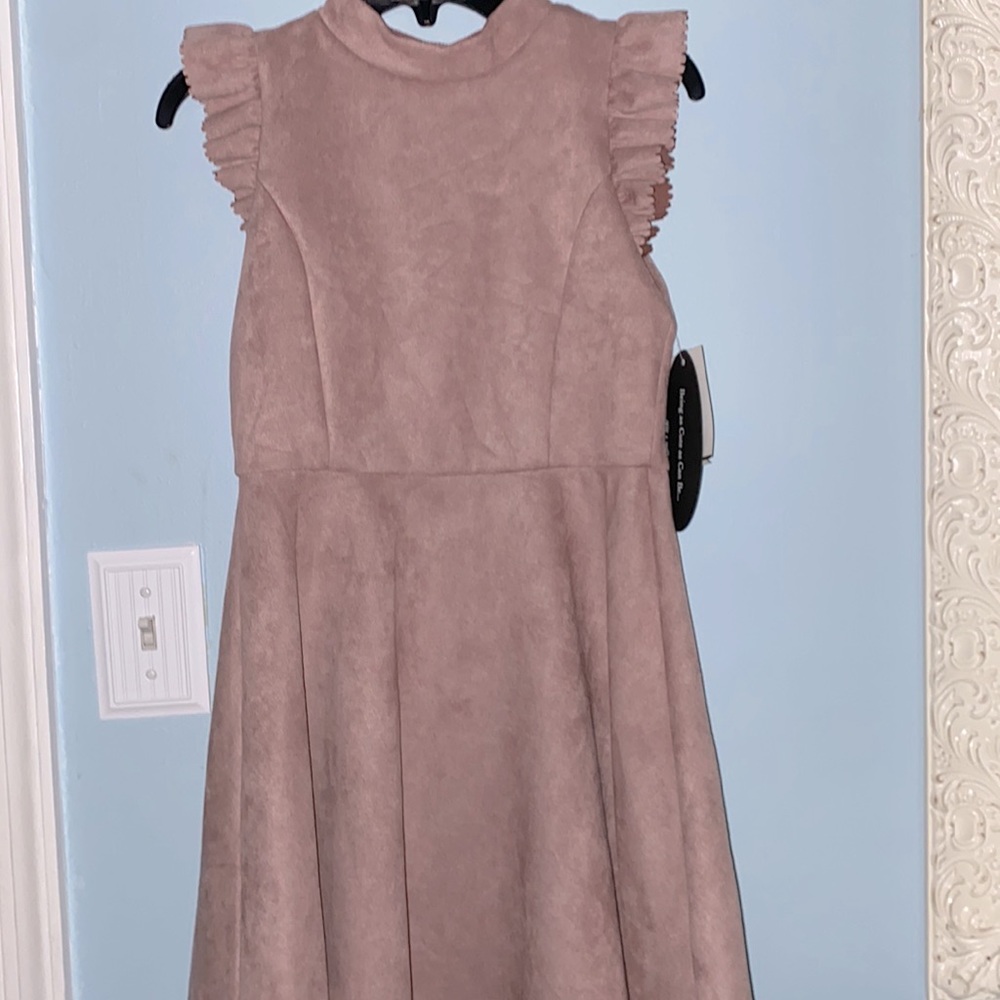 AVA & YELLY ice mauve childrens size 12 dress